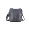 pochette en cuir marine